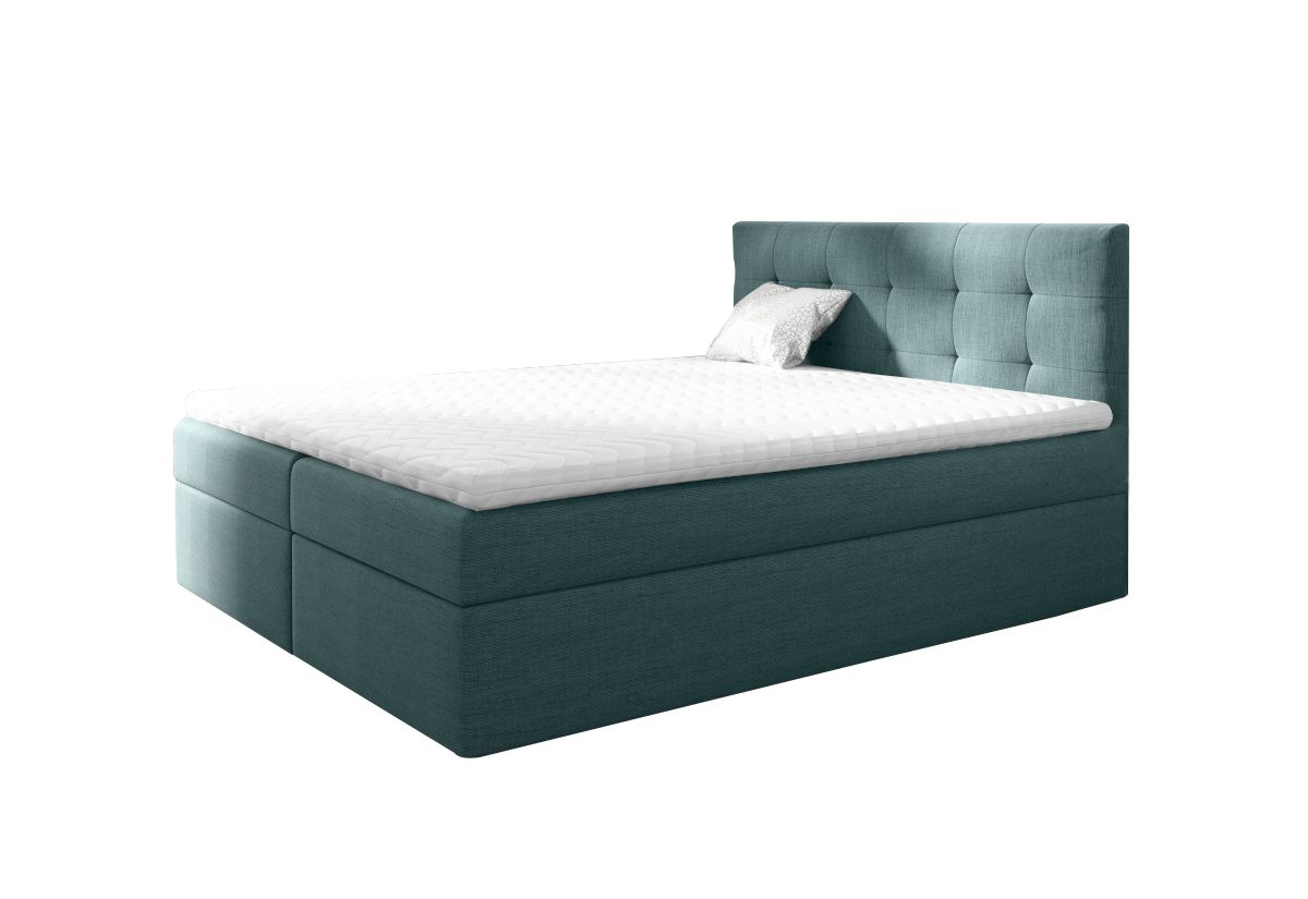 Expedo Čalúnená posteľ boxspring NUMBER 2, 200x200, inari 87