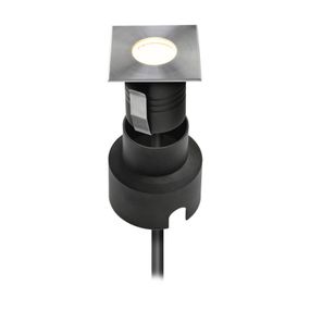 EVN P6741502 LED nájazdové svietidlá 12V/DC 3 000K, hliník, ušľachtilá oceľ V4A, sklo, 1.5W, P: 4.5 cm, L: 4.5 cm, K: 5.9cm