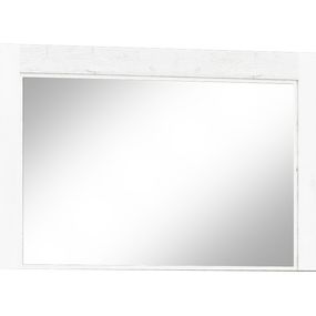 INDIE zrkadlo I-12, craft biely