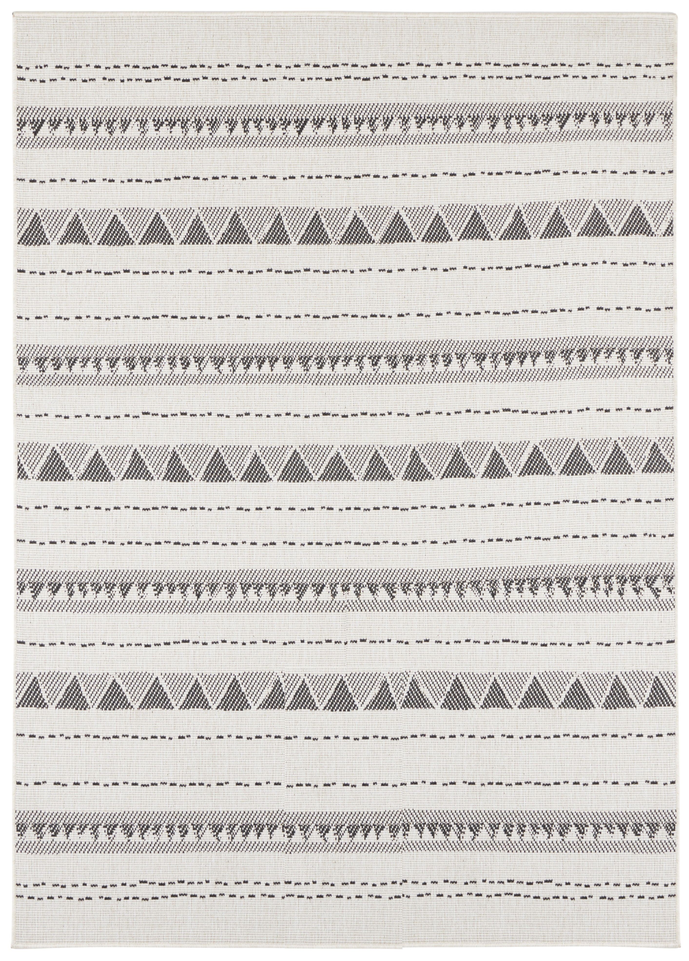 NORTHRUGS - Hanse Home koberce Kusový koberec Twin Supreme 103755 Black / Cream - 80x250 cm