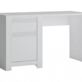 Písací stôl EXT BODEN NVIB01 biela alpin supermat
