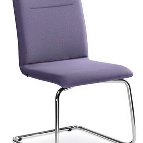 LD SEATING konferenčná stolička STREAM 283-Z-N4, kostra chrom