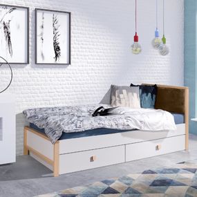 ArtBed Zara Hnedé čelo Quartz 105