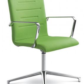 LD SEATING Kancelářská stolička OSLO 227-K-N6, hliník