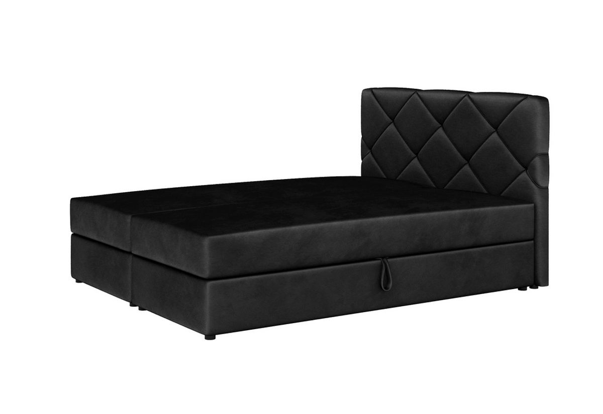 Expedo Čalúnená posteľ boxspring SCARLETT, 140x200, itaka 15