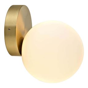Klausen 146014 - LED Kúpeľňové nástenné svietidlo ARIA 1xG9/5W/230V IP44 zlatá