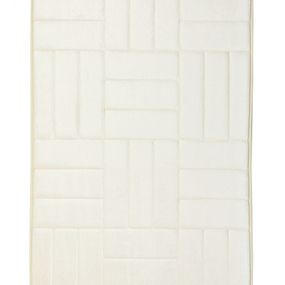 BO-MA koberce Protišmyková kúpeľňová predložka 3D 667 cream - 50x80 cm