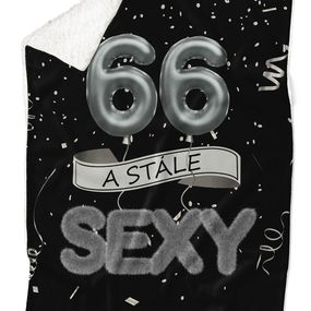 Deka Stále sexy – Čierna (vek: 66, Podšitie baránkom: ÁNO)