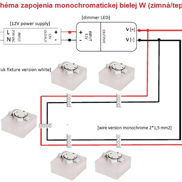 LED zámková dlažba NOSTALIT 9x12x6 cm