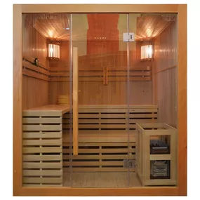M-SPA - Suchá sauna s pecou 180 x 160 x 200 cm