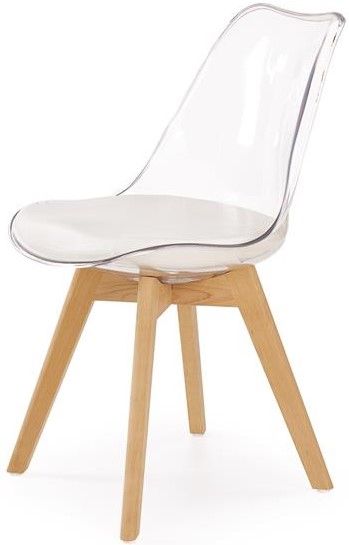 HALMAR Jedalenská stolička K246 biela
