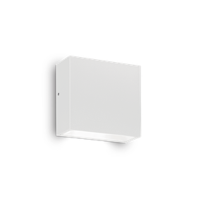 Exteriérové nástenné svietidlo Ideal lux 114293 TETRIS-1 AP1 BIANCO 1xG9 15W IP44