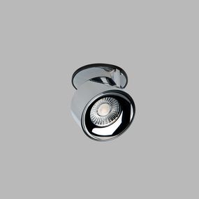 LED2 21507335 KLIP kruhové otočné zápustné bodové svietidlo 77mm 11W/770lm 3000K čierno chrómová
