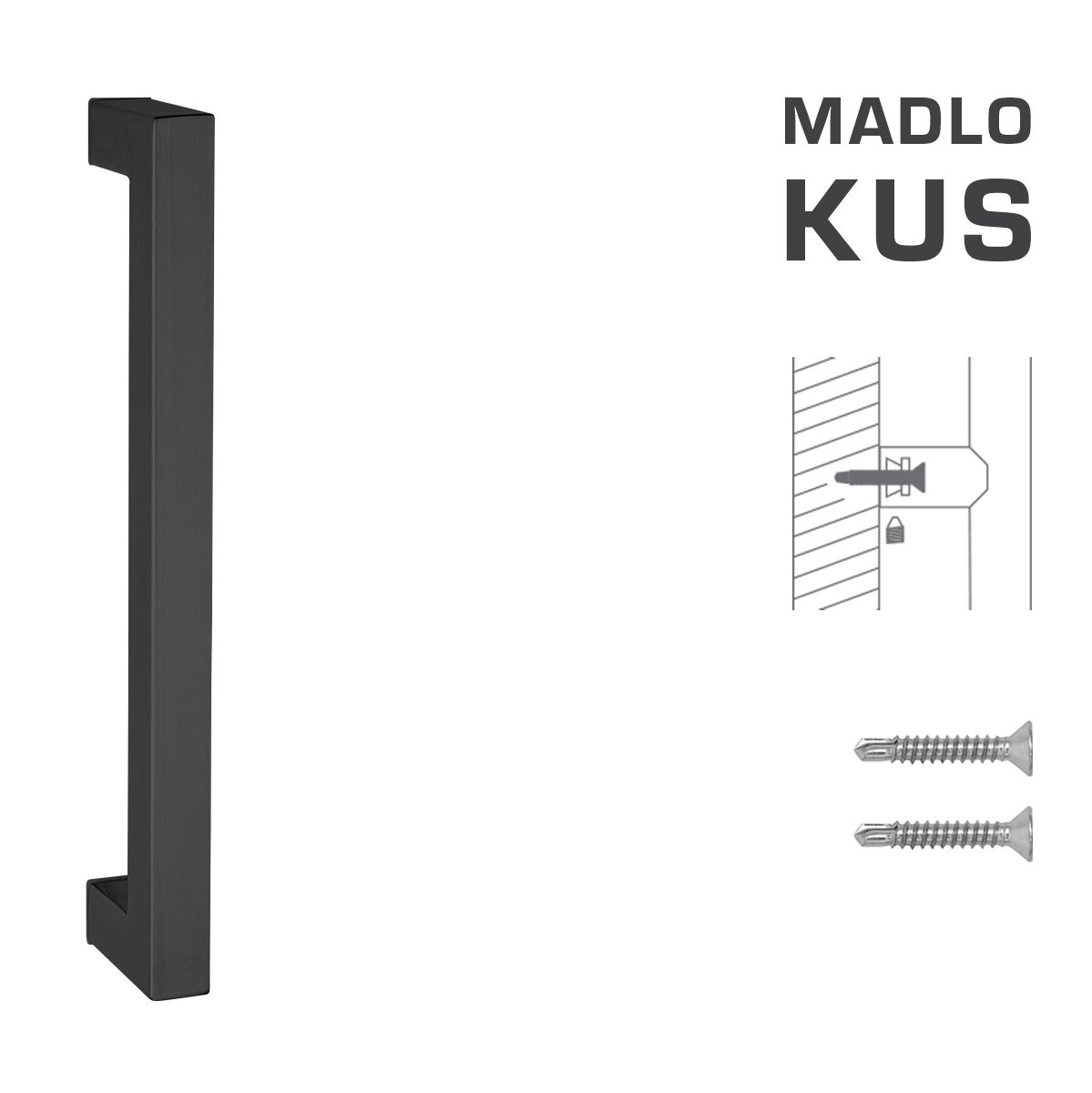 FT - MADLO kód 802K 25x25 mm ST ks 300 mm, 325 mm, 25x25 mm