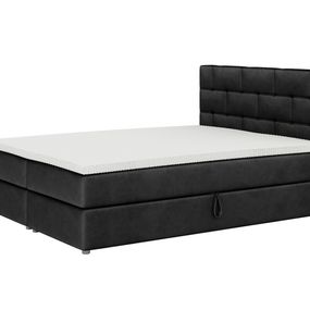 Expedo Čalúnená posteľ boxspring BETANIA + topper, 160x200, itaka 15