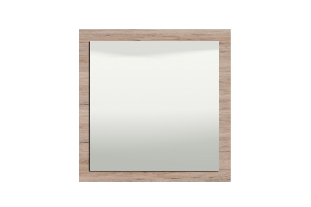 Nástenné zrkadlo shine - dub sivý