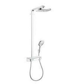 HansGrohe Raindance Select E - Sprchový set s termostatom ShowerTablet, 300 mm, 2 prúdy, chróm 27126000