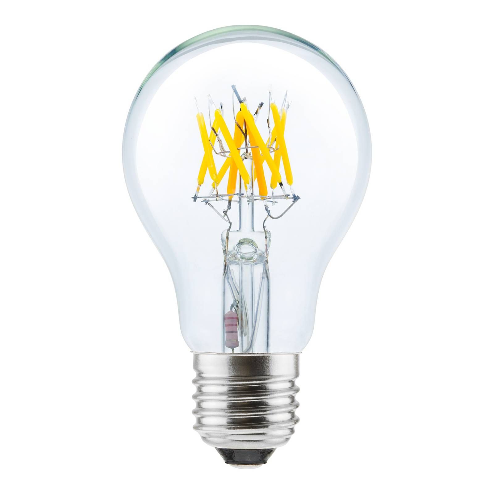 Segula SEGULA LED žiarovka 24V E27 6W 927 filament dim, sklo, E27, 6W, Energialuokka: F, P: 11 cm
