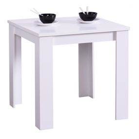 Jedálenský stôl albert 80x80cm - bílý