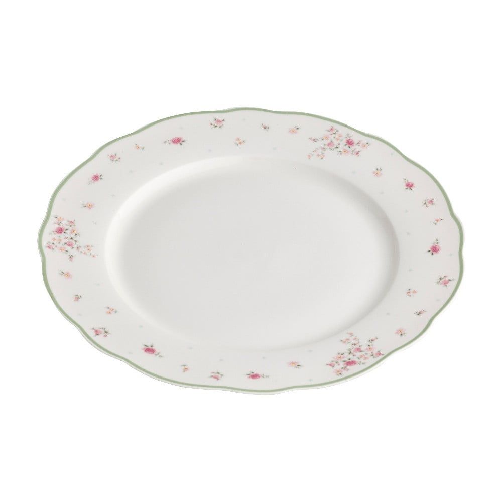 Biely porcelánový servírovací tanier ø 34 cm Nonna Rosa – Brandani