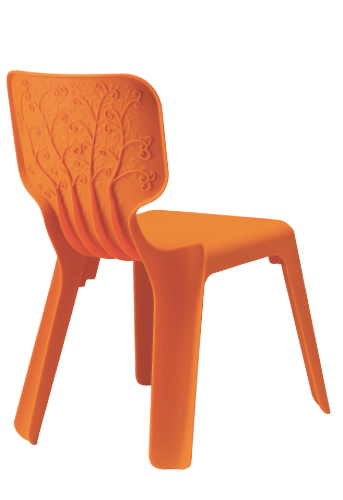 MAGIS - Detská stolička ALMA - žltá