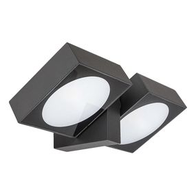 Rabalux 77101 - LED Vonkajšie nástenné svietidlo TELDE 2xLED/7W/230V IP54 antracit