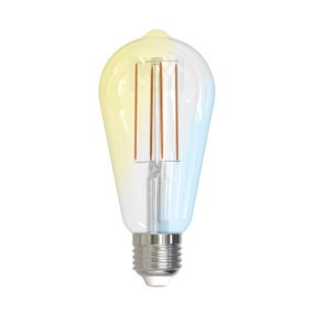 PRIOS Prios LED E27 ST64 7W ZigBee Tuya Philips Hue, E27, 7W, Energialuokka: E, P: 14.2 cm