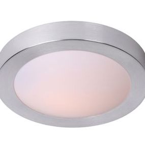 LUCIDE 79158/02/12 stropné svietidlo FRESH Ceiling Light IP44 2xE27 D35cm Brush Al