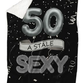 Deka Stále sexy – Čierna (vek: 50, Podšitie baránkom: ÁNO)