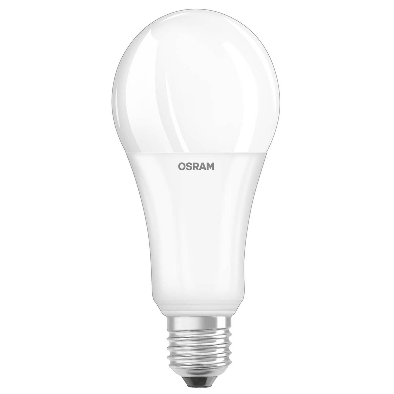 OSRAM OLED žiarovka E27 20W, 2.700K, opál, stmievač, E27, 20W, Energialuokka: E, P: 13.7 cm