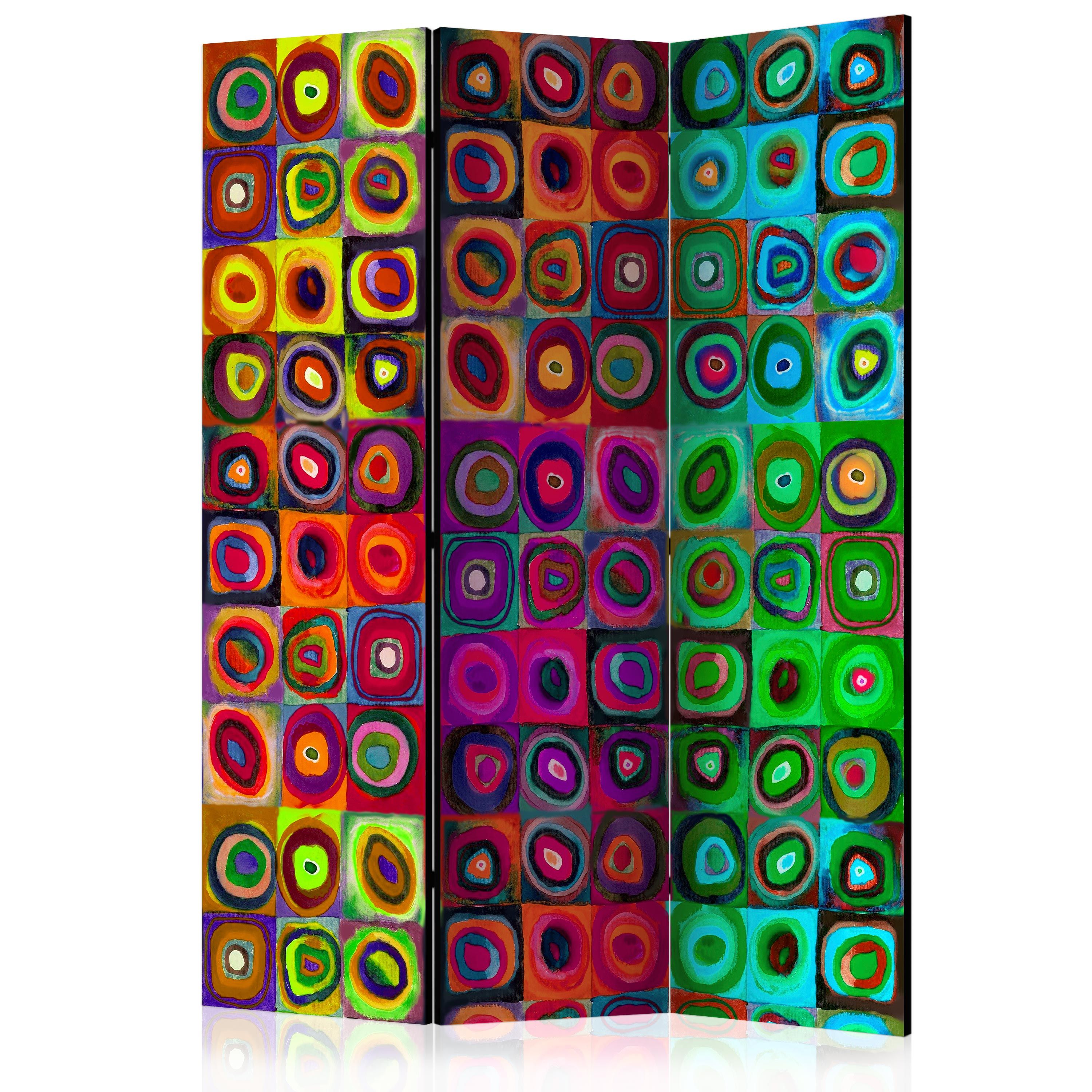 Artgeist Paraván - Colorful Abstract Art  [Room Dividers]