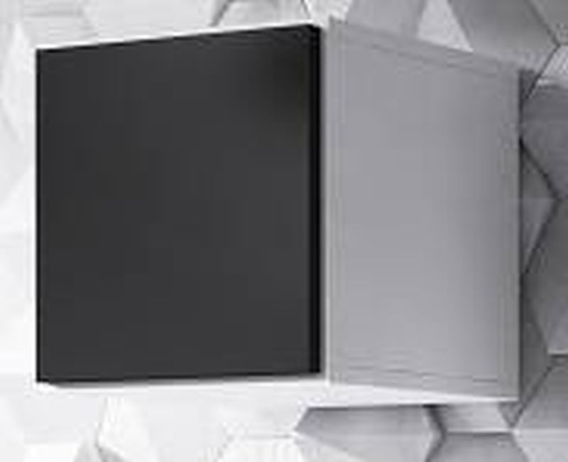 Závesná skrinka Cama ROCO RO-5 biely mat/biely mat/čierny mat
