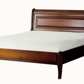 Rustikálna manželská posteľ s roštom Raweno R 140 - toffi