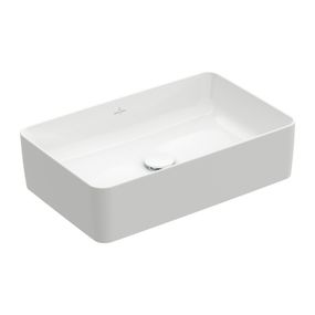 Villeroy & Boch Collaro - Umývadlová misa 560x360 mm, bez prepadu, alpská biela 4A205601