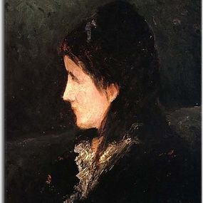 Portrait of Ingeborg Thaulow Obraz zs17174