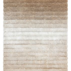 Dywany Łuszczów Kusový koberec Flim 007-B2 Stripes beige - 80x150 cm