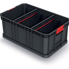 Modulárny prepravný box MODULAR SOLUTION 52x32,9x21 cm čierny