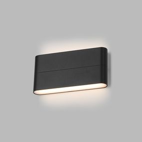 LED2 5131134 LED vonkajšie nástenné svietidlo Flat L 2x6W | 3000K | IP54