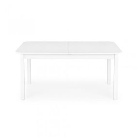 Jedálenský stôl Flamio rozkladací 160-228x78x90 cm (biela)