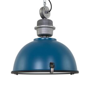 Steinhauer Priemyselná závesná lampa Bikkel v trendy štýle, Obývacia izba / jedáleň, kov, sklo, E27, 60W, K: 47cm