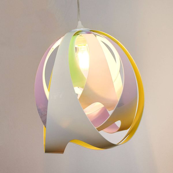 Slamp Goccia di Luce závesná lampa, viacfarebná, Obývacia izba / jedáleň, Opalflex, E27, 24W, K: 43cm