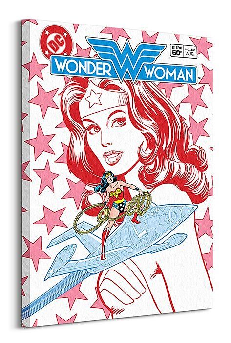 Wonder Woman (Stars) - Obraz na płótnie WDC99360