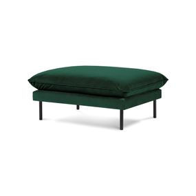 Zelená podnožka Cosmopolitan Design Vienna, 100 × 80 cm