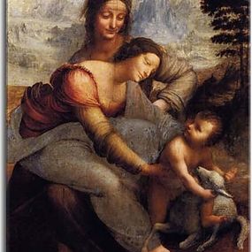 The Virgin and Child with St. Anne Obraz zs17017