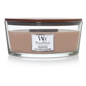 WoodWick Vonná sviečka WoodWick - Golden Milk 454 g