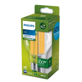 Philips 8719514435735 LED žiarovka E27 7,3W/100W 1535lm 4000K A70 filament  A-class