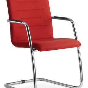 LD SEATING konferenčna stolička OSLO 225-KZ-N4, kostra chrom