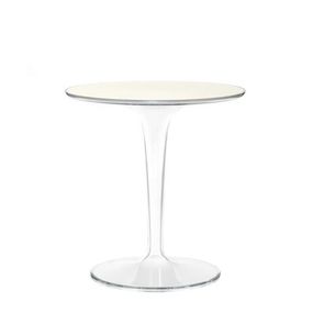 Kartell - Konferenčný stolík Tip Top Glass - 48,5 cm