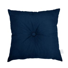 Dekoračný štvorcový vankúš Basic - Dark Blue