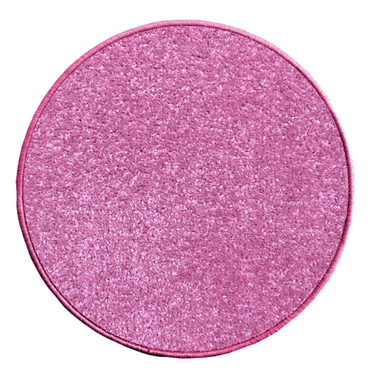 Vopi koberce AKCIA: 100x100 (průměr) kruh cm Eton 11 ružový koberec guľatý - 100x100 (priemer) kruh cm